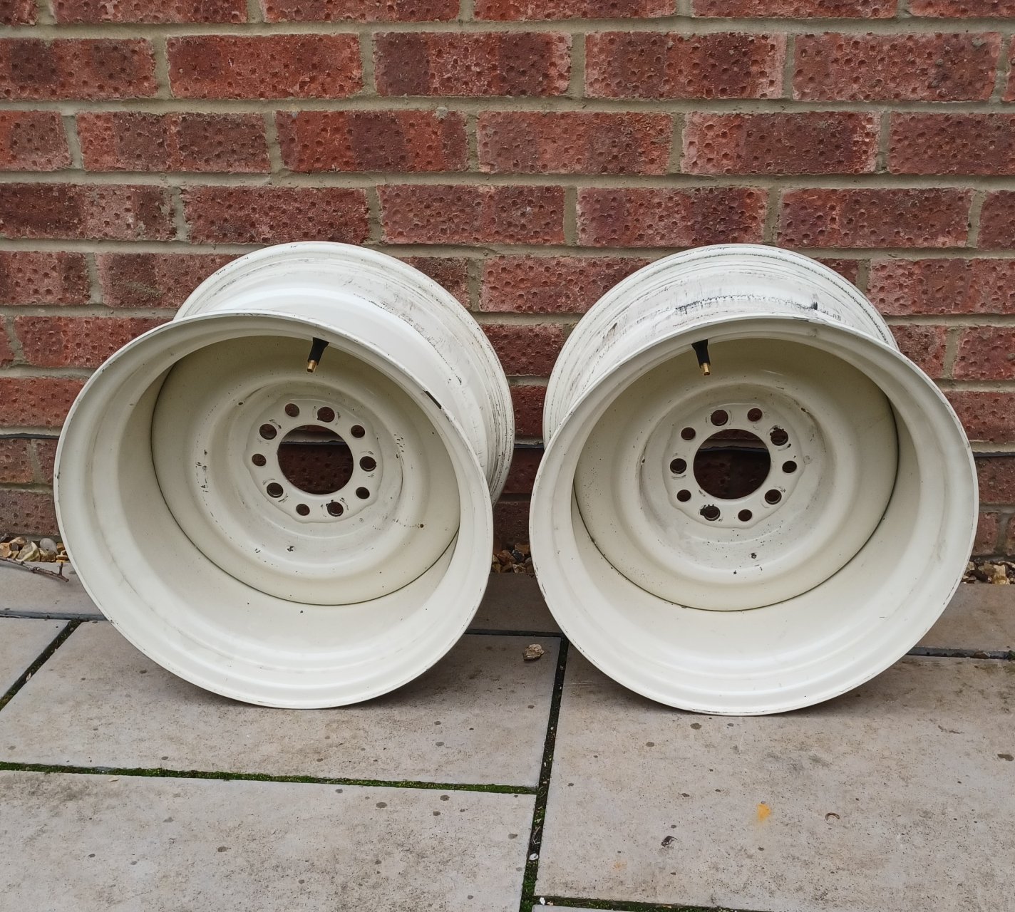 Pair of 10x15 Smoothie Steel Vintiques Wheels £200.00 (Hampshire)