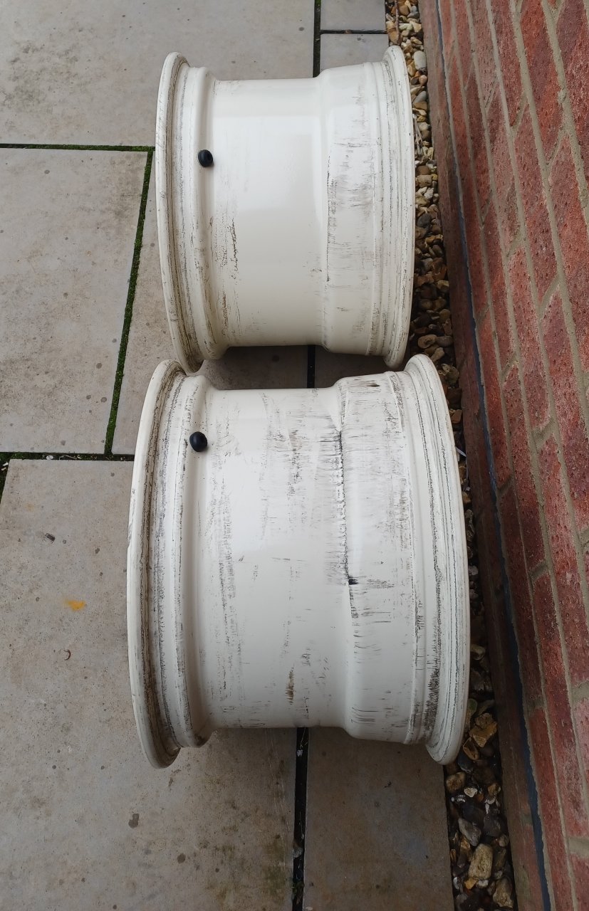 Pair of 10x15 Smoothie Steel Vintiques Wheels £200.00 (Hampshire)